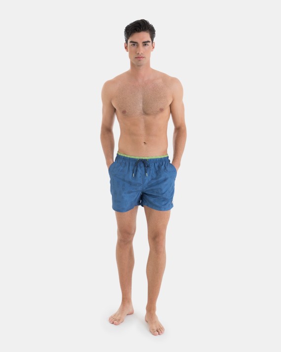 Bañador de Hombre Bermuda Estampado Surf