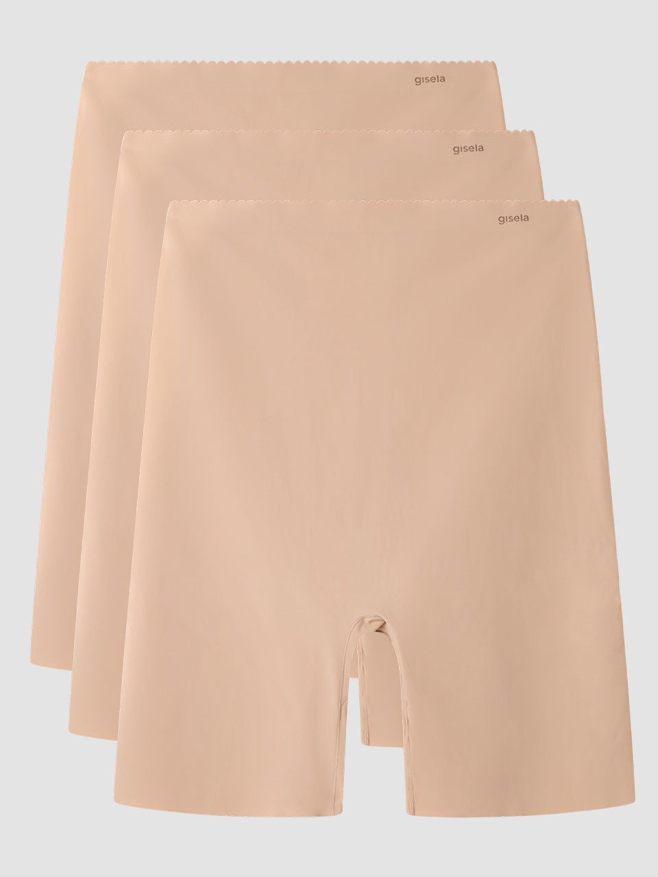 Pantalón moldeador y envolvente tejido microfibra - Piel - 1/0213