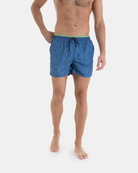 Bañador de Hombre Bermuda Estampado Surf