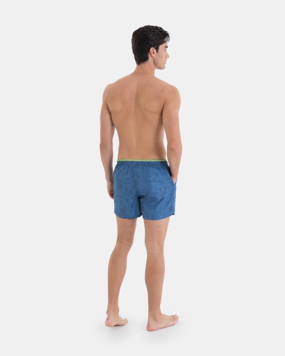 Bañador de Hombre Bermuda Estampado Surf