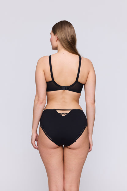 VIVGIRL negro sujetador copa entera