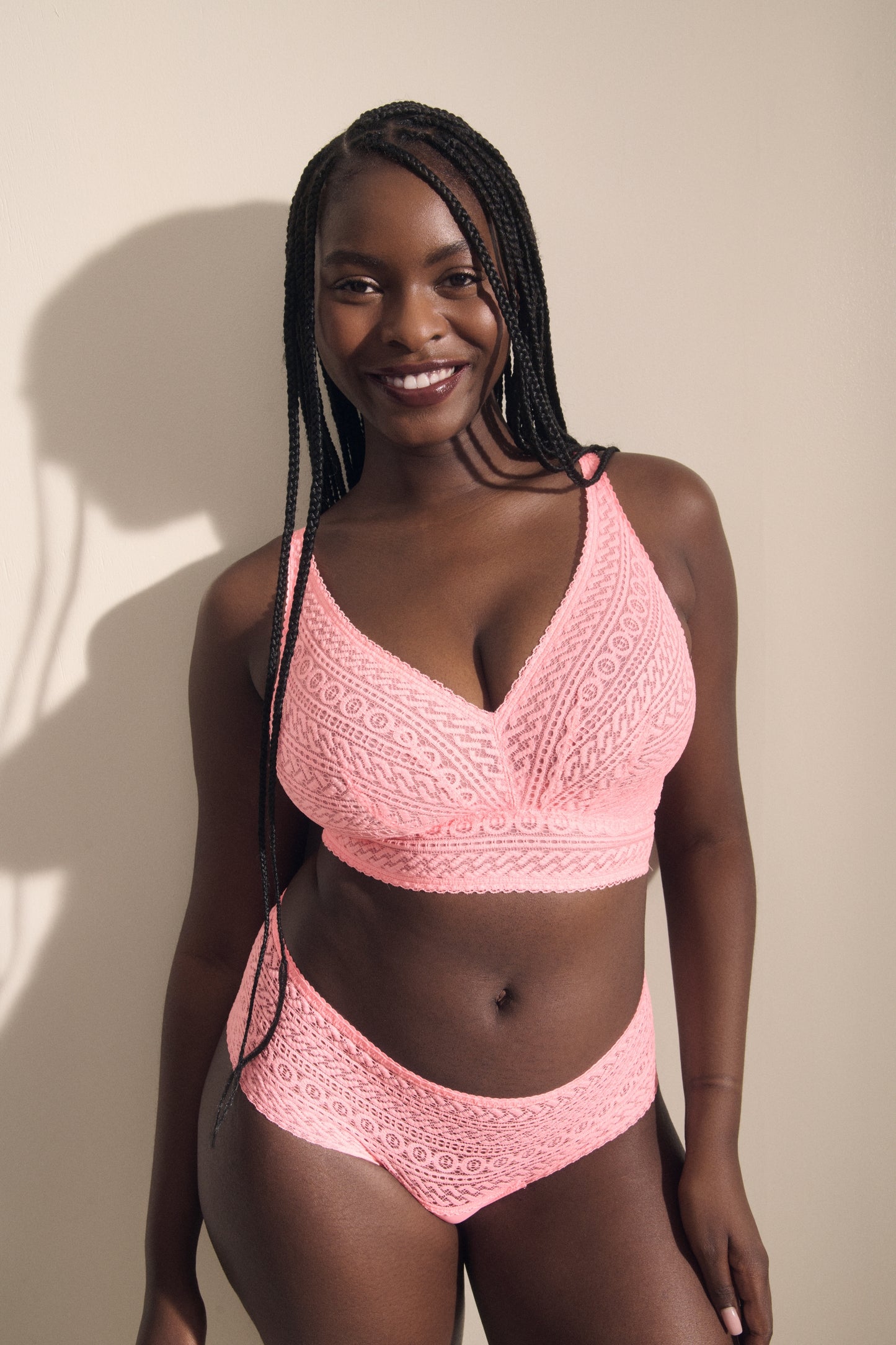 MONTARA Pink Parfait tanga de lujo