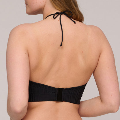 KIRUNA negro bikini sin tirantes con foam