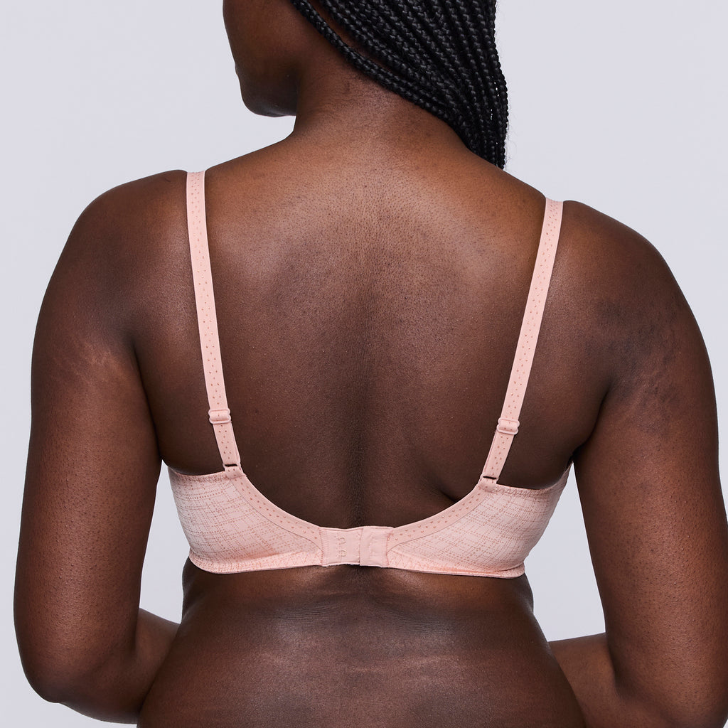 VENNERA Dusty Pink suj. con foam escote corazón