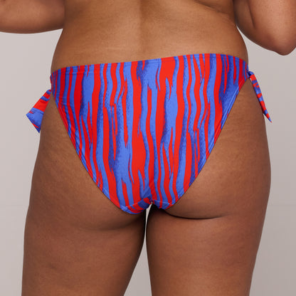 SKUDAI Wild stripes braga de cadera cordones