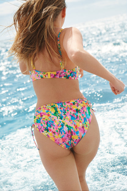 UBUD sun glow bikini braga alta cordones