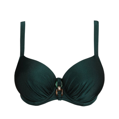 MANGALORE jewel green bikini balconet con foam