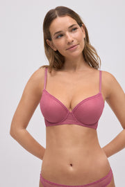 Sujetador push-up plumeti rosa copas B y C