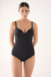 Body nomarks de control con acabados invisibles negro