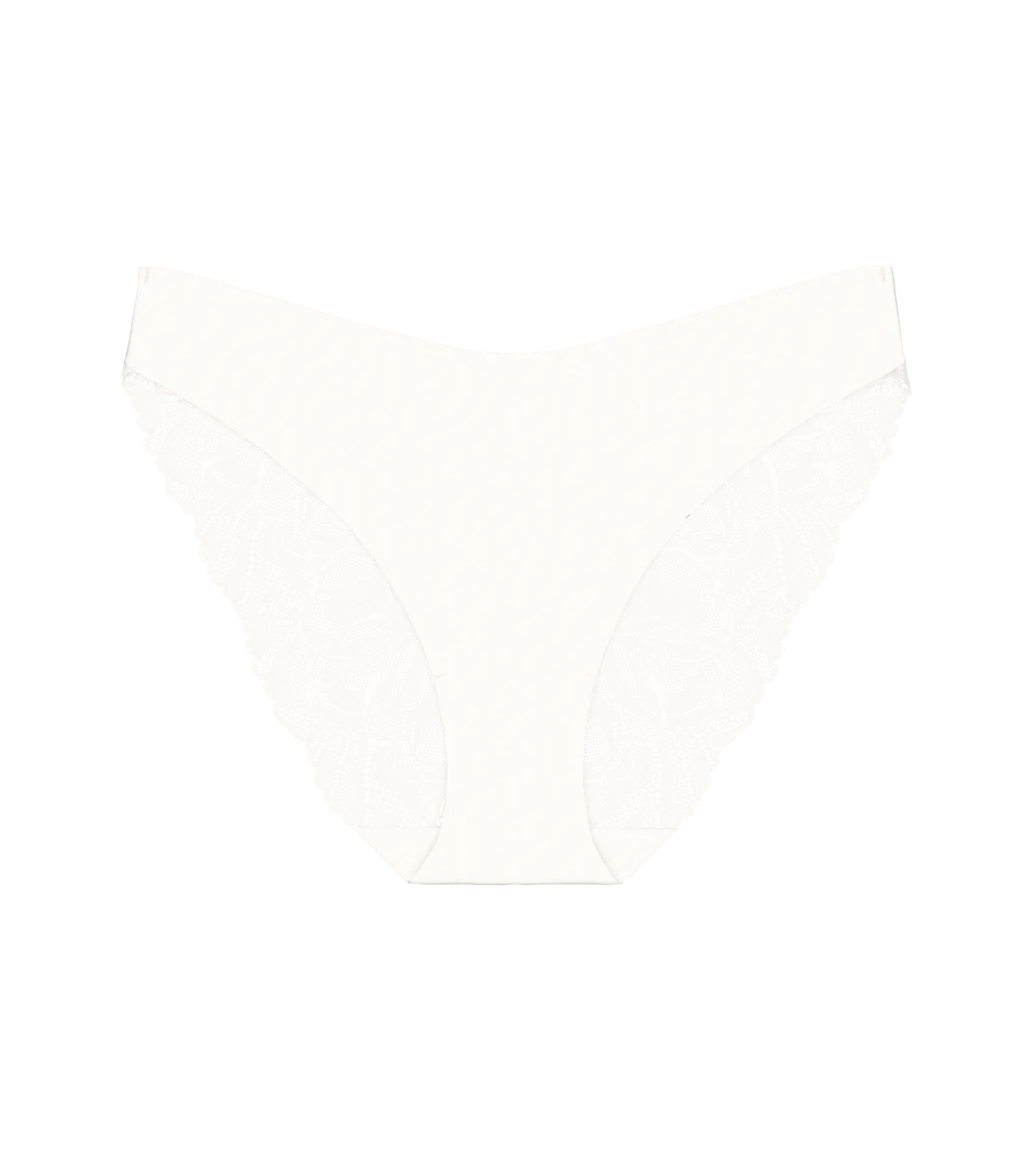 Body Make-Up Illusion Lace Highleg Tai Ecru White