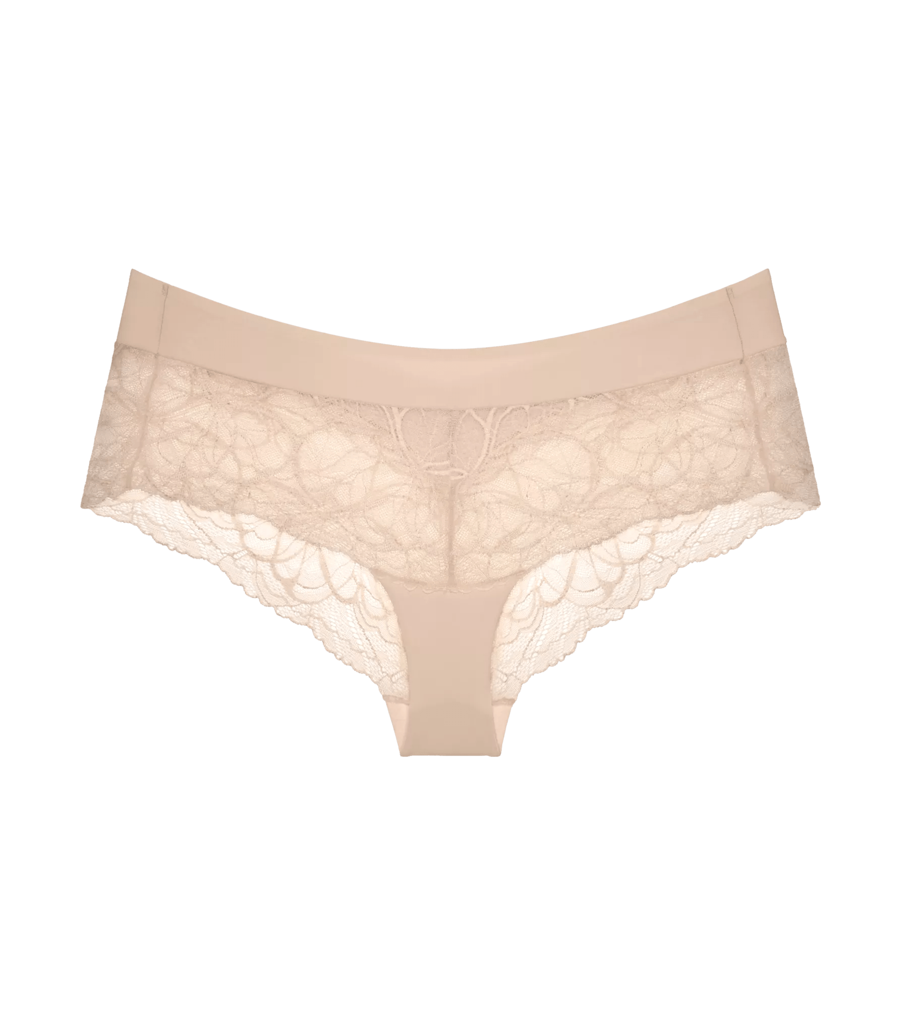 Body Make-Up Illusion Lace Shorty Nude Beige