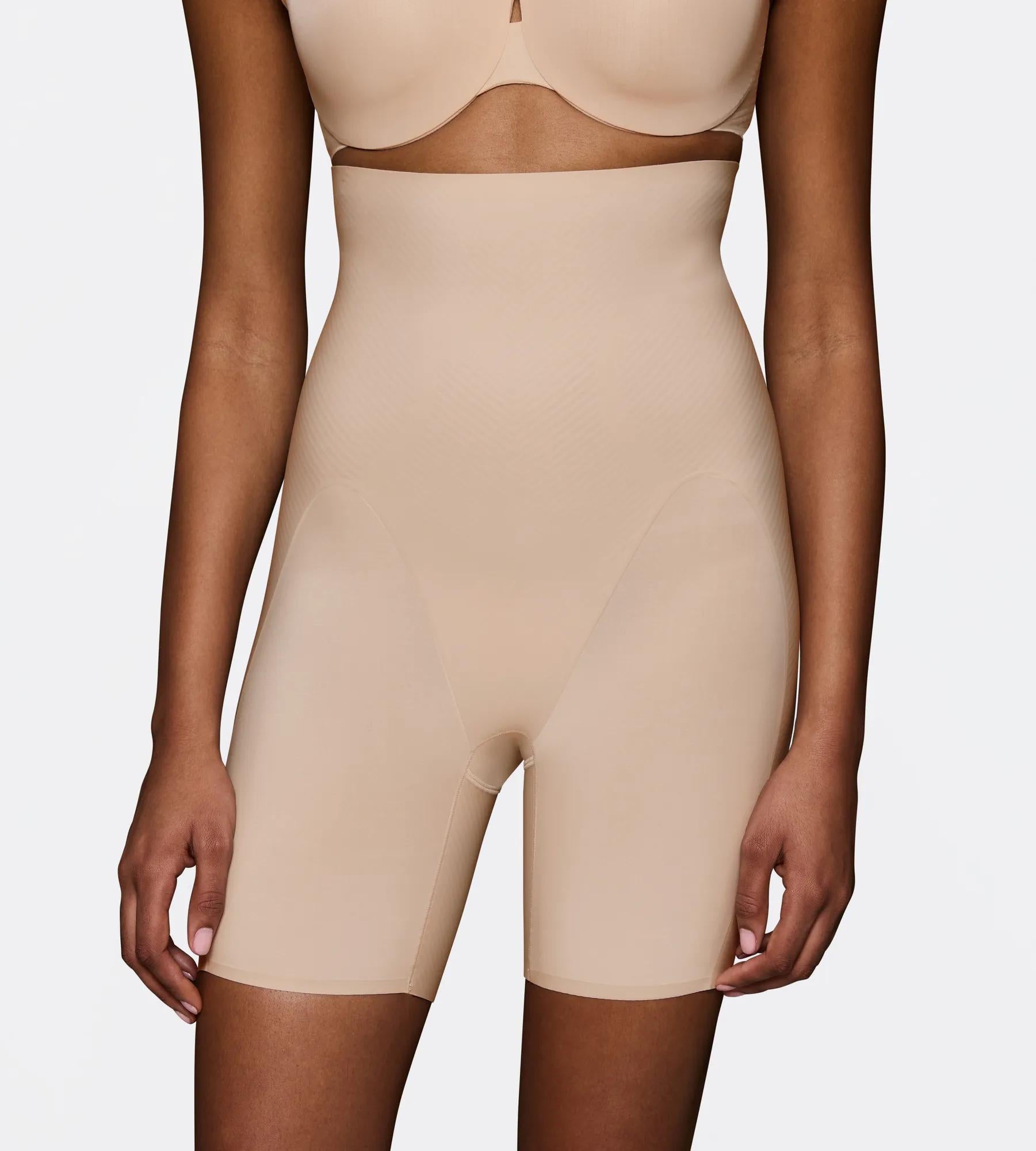 BMU Illusion Curve Super HW Mid-Thigh Nude Beige