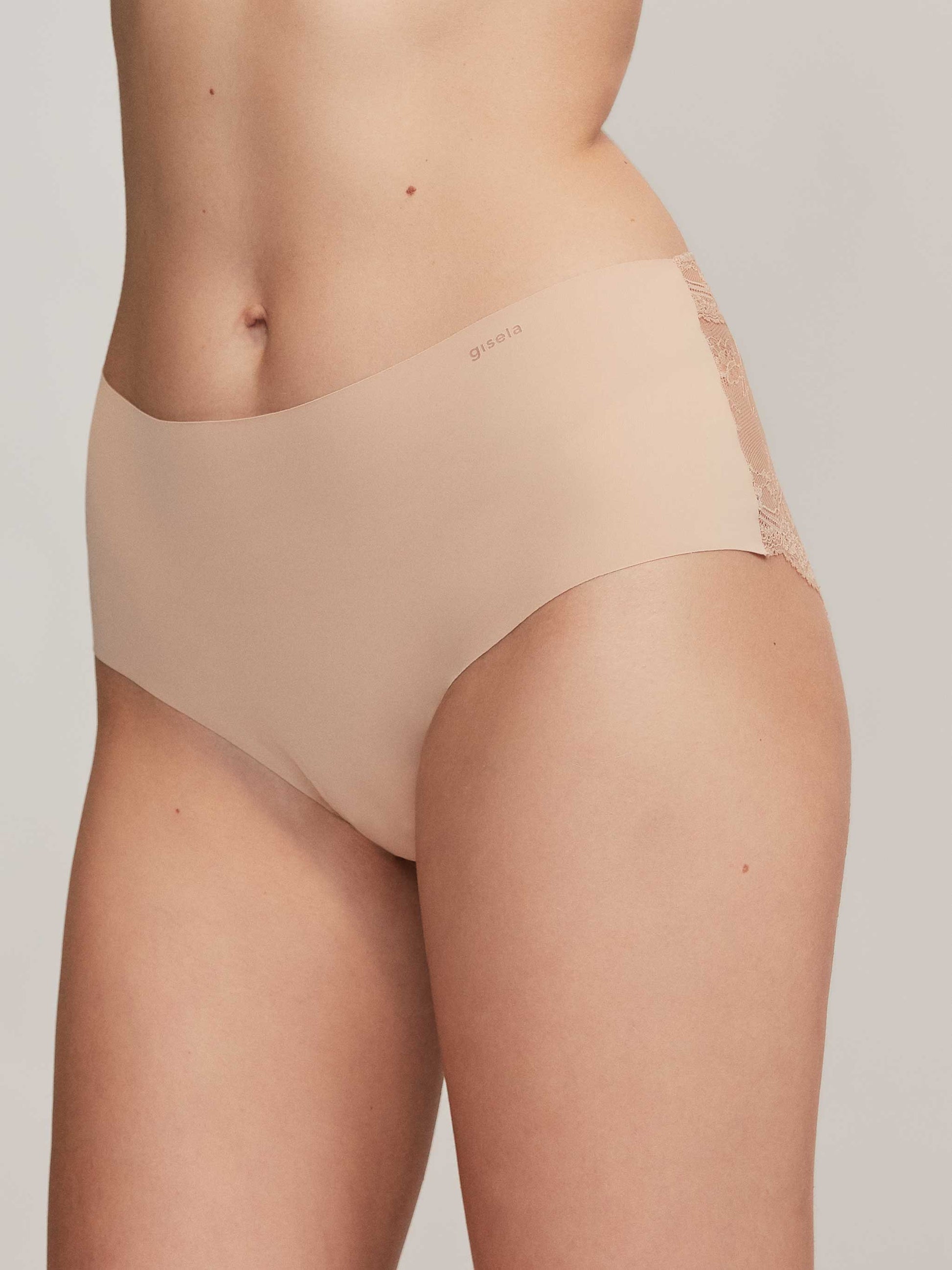 Braguita alta corte láser - Piel - 1/0228