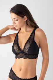 Sujetador bralette encaje negro | Paula Echevarria Limited Edition