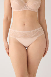 Braga midi encaje nude | Paula Echevarria Limited Edition