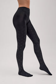 Panty térmico estampado lunares 140 denier