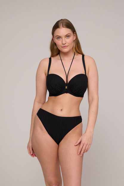 KIRUNA negro bikini sin tirantes con foam