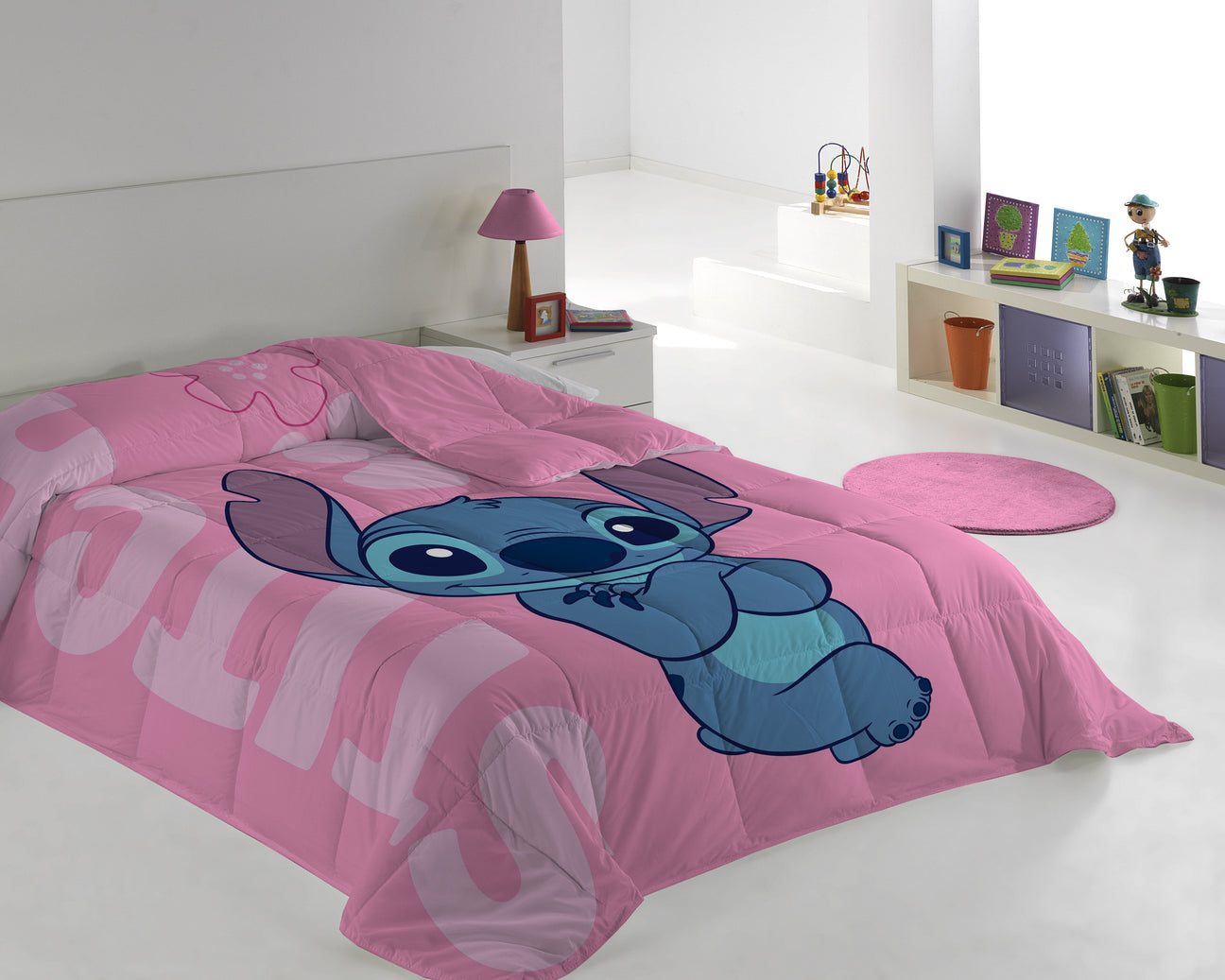 Edredón Licencia Lilo & Stitch Flowers