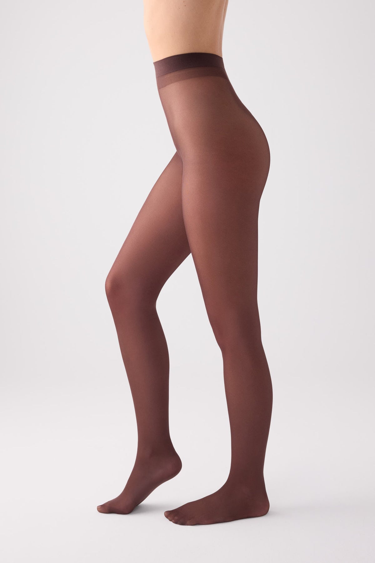Panty 40 denier marrón