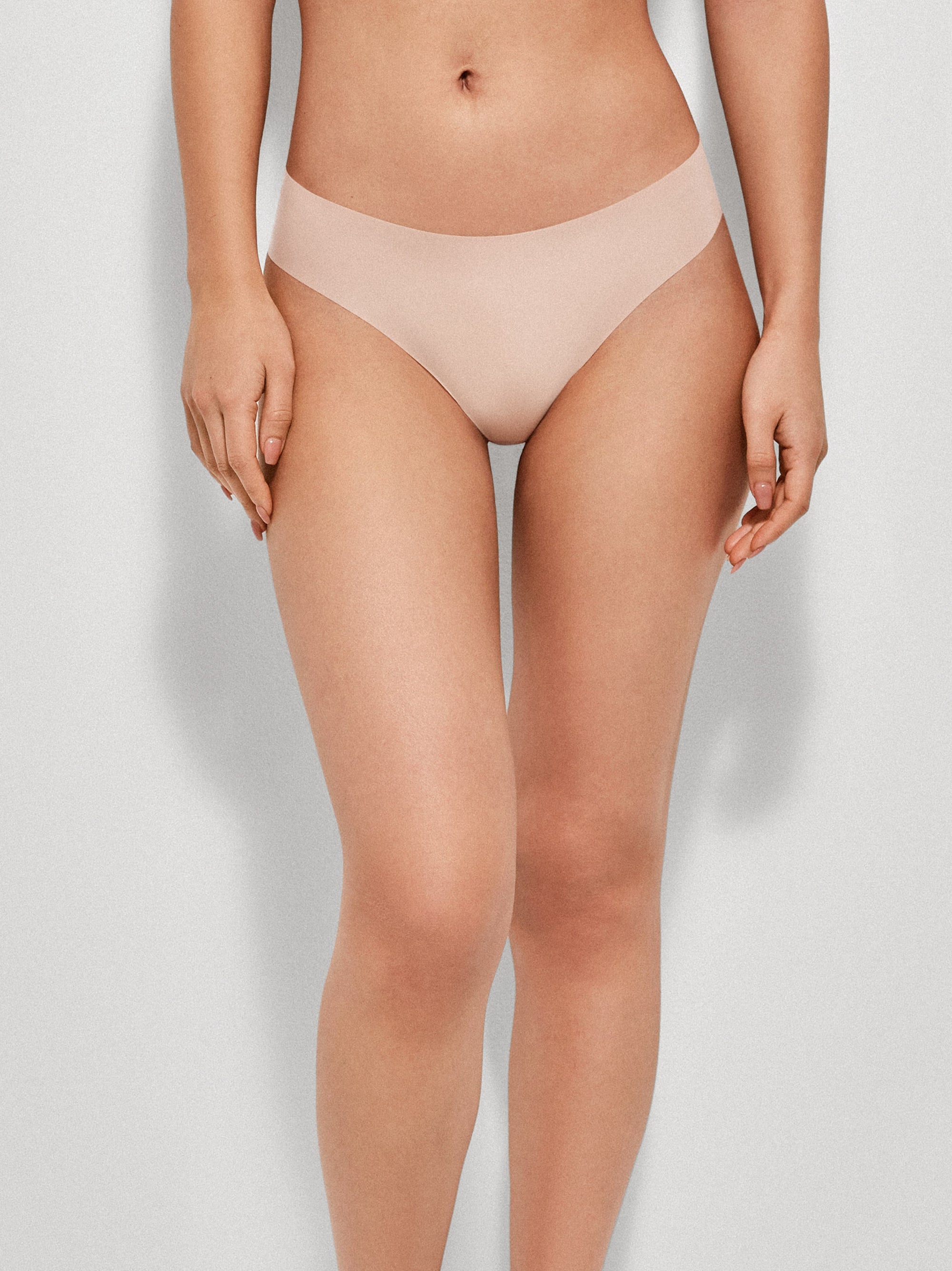Tanga sin costuras - Piel - 1/10023B