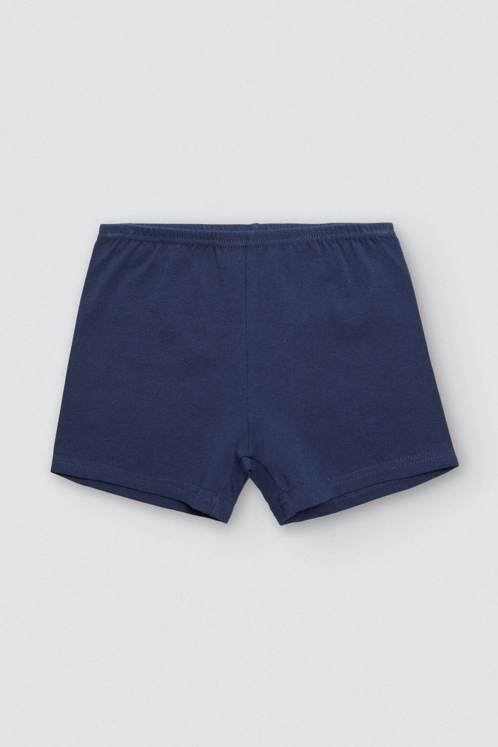 Culotte básico liso de algodón marino