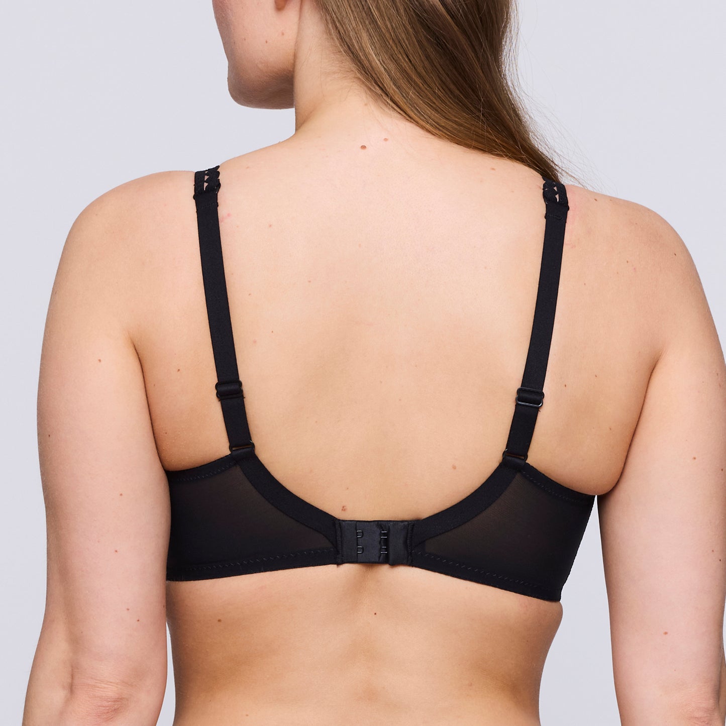 VIVGIRL negro sujetador copa entera