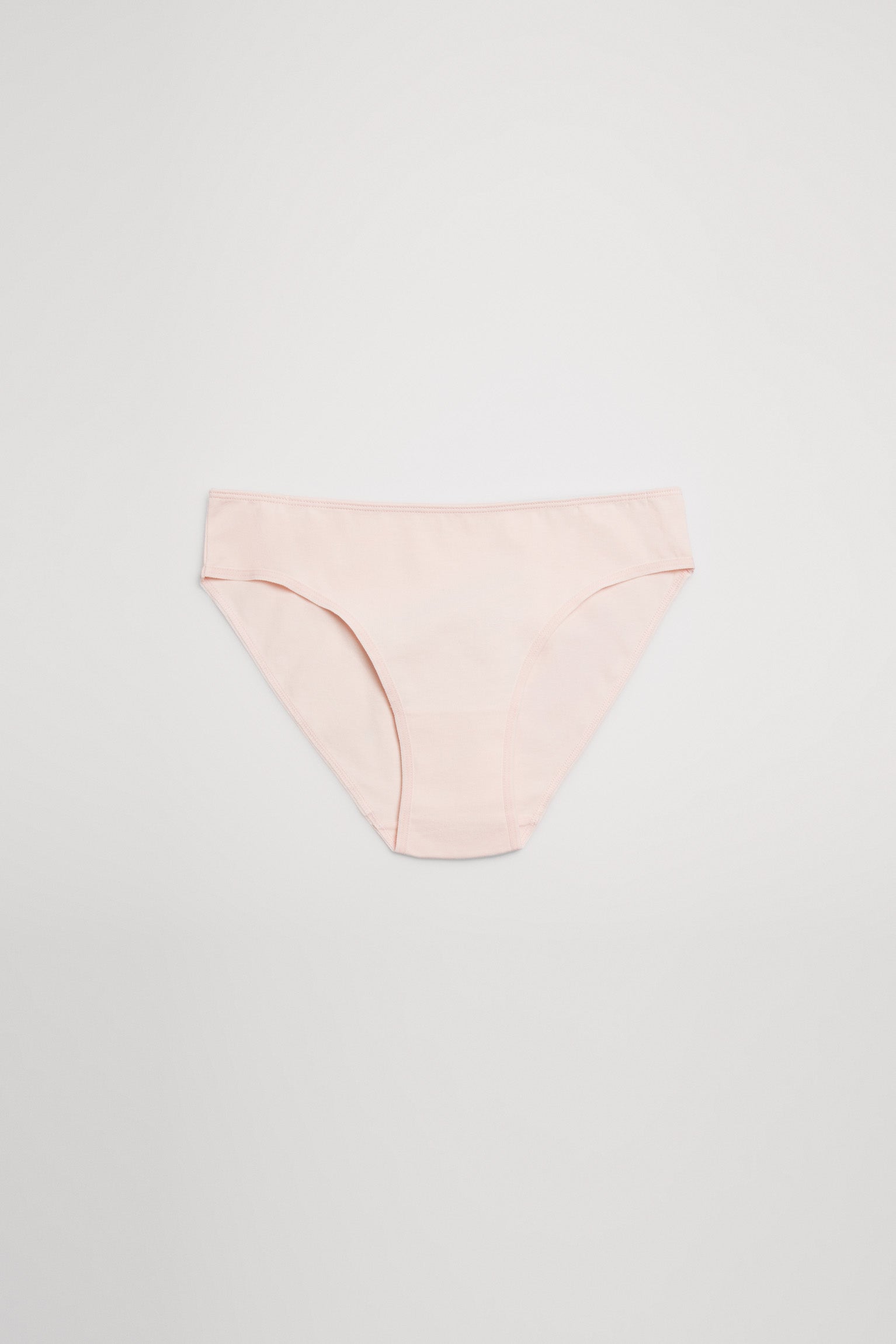 Pack de 2 bragas juveniles rosa y gris pastel