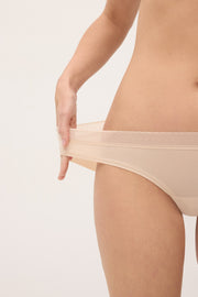 Braga mini adapt encaje con acabados invisibles nude