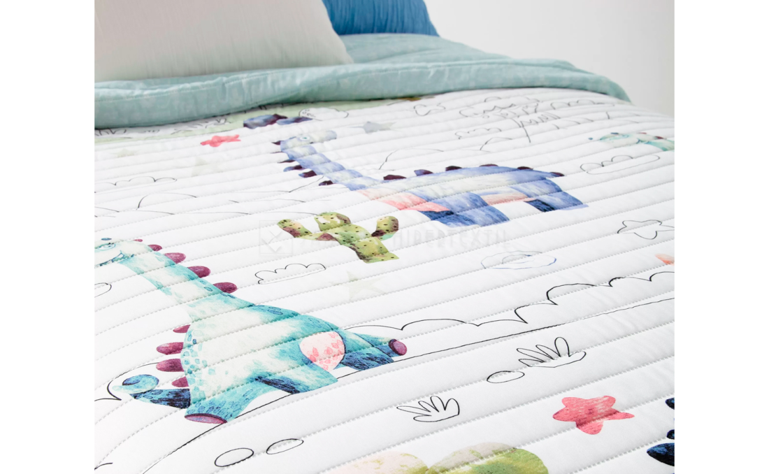 Colcha Bouti MANTEROL Infantil Junior 606 Dinosaurio