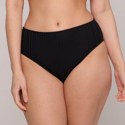 KIRUNA negro bikini braga alta