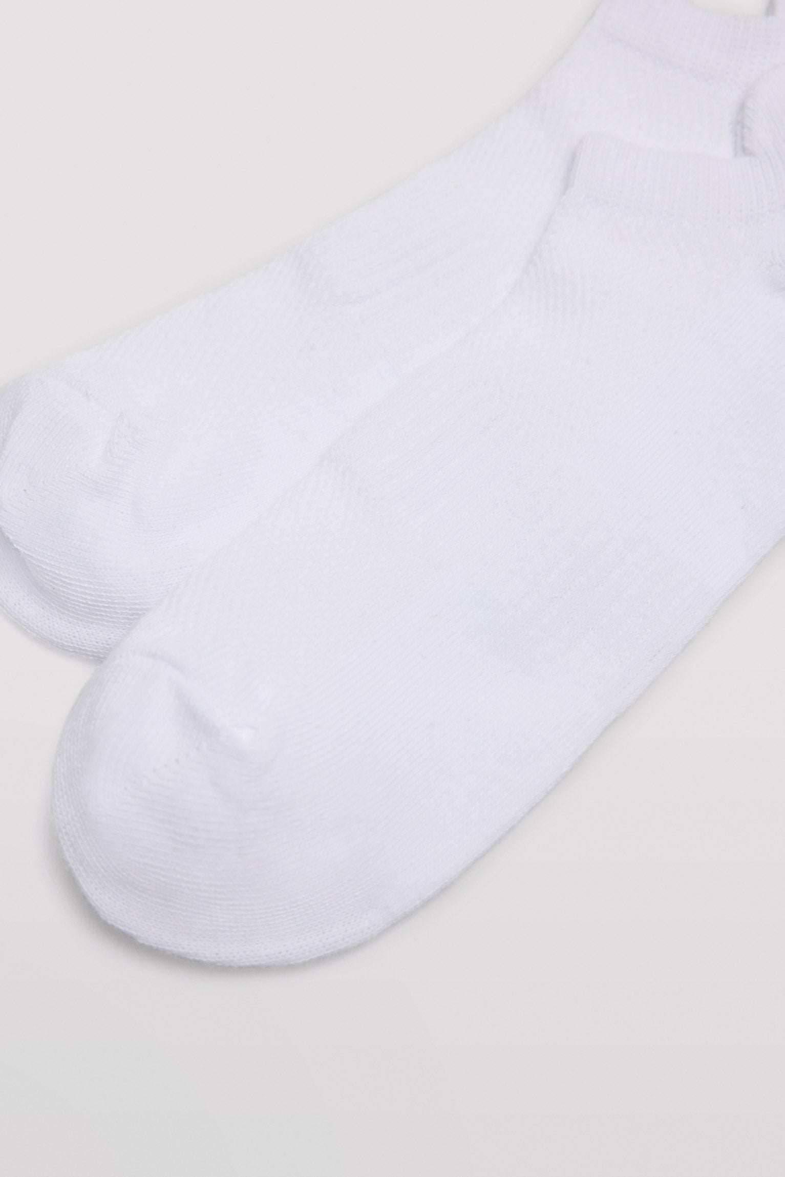 Pack 3 calcetines deportivos transpirables cortos blanco