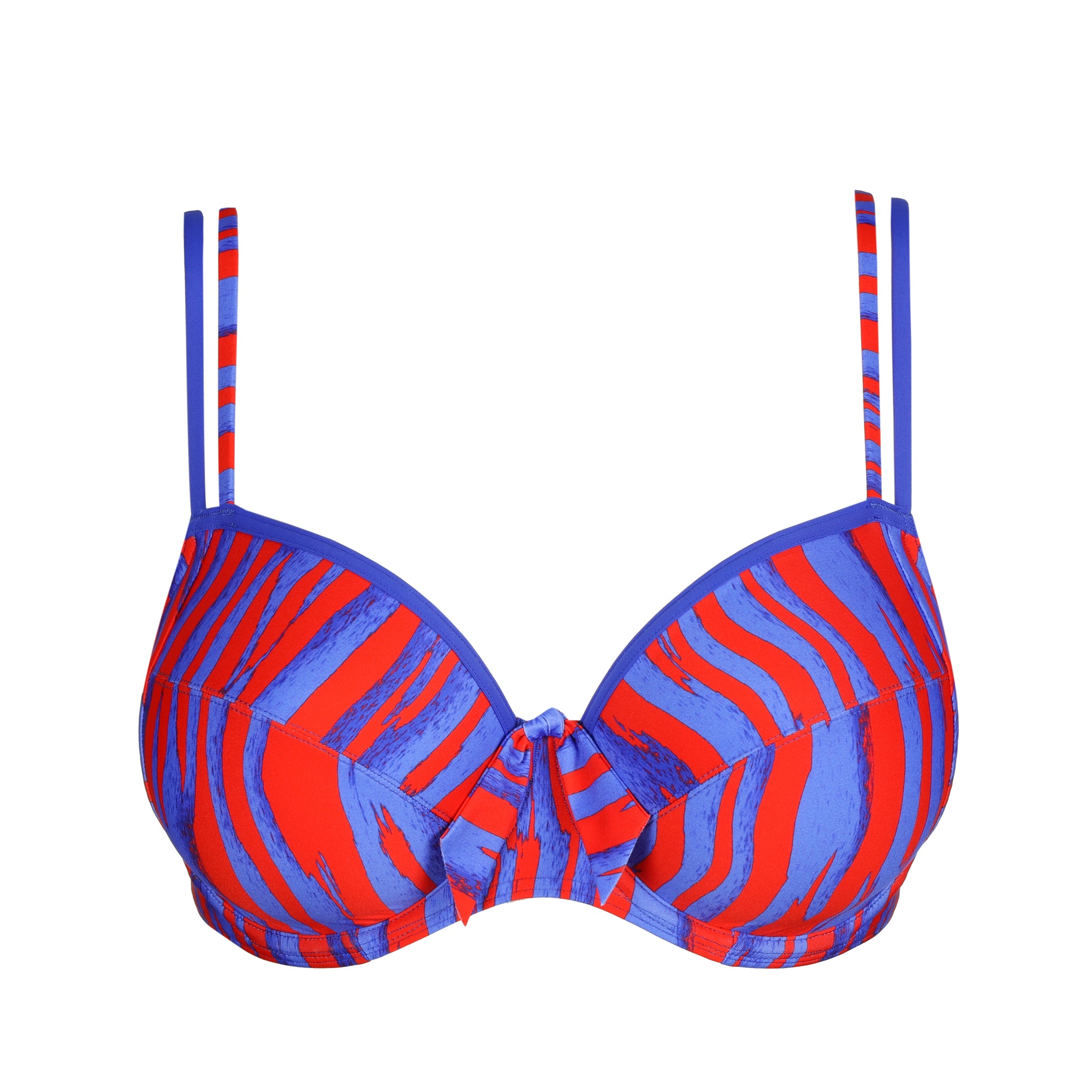 SKUDAI Wild stripes bikini copa entera