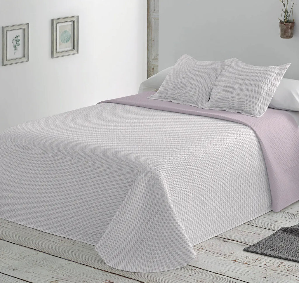 Colcha Lisa Reversible LISA - Malva