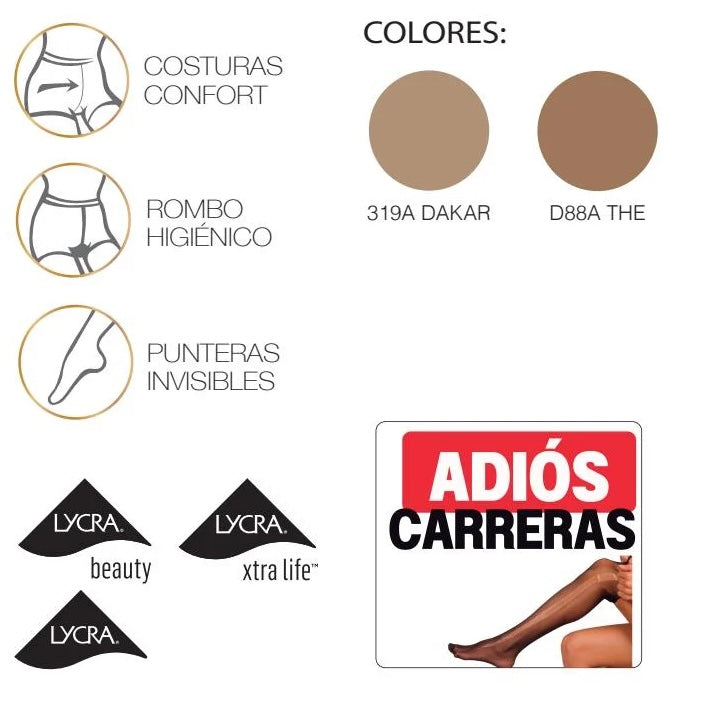 Panty reductor SUMMER8 BODY SHAPE XL Golden Lady - 107UUU