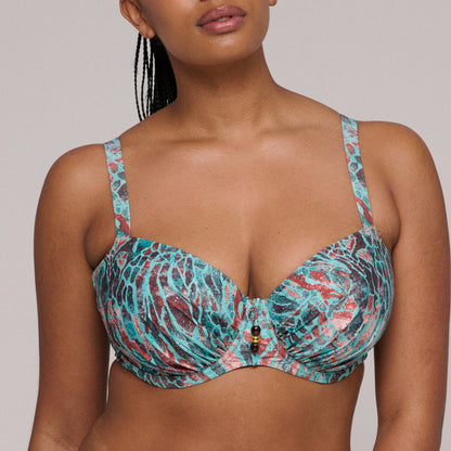 RIYAD Turquoise Seas bikini balconet con foam