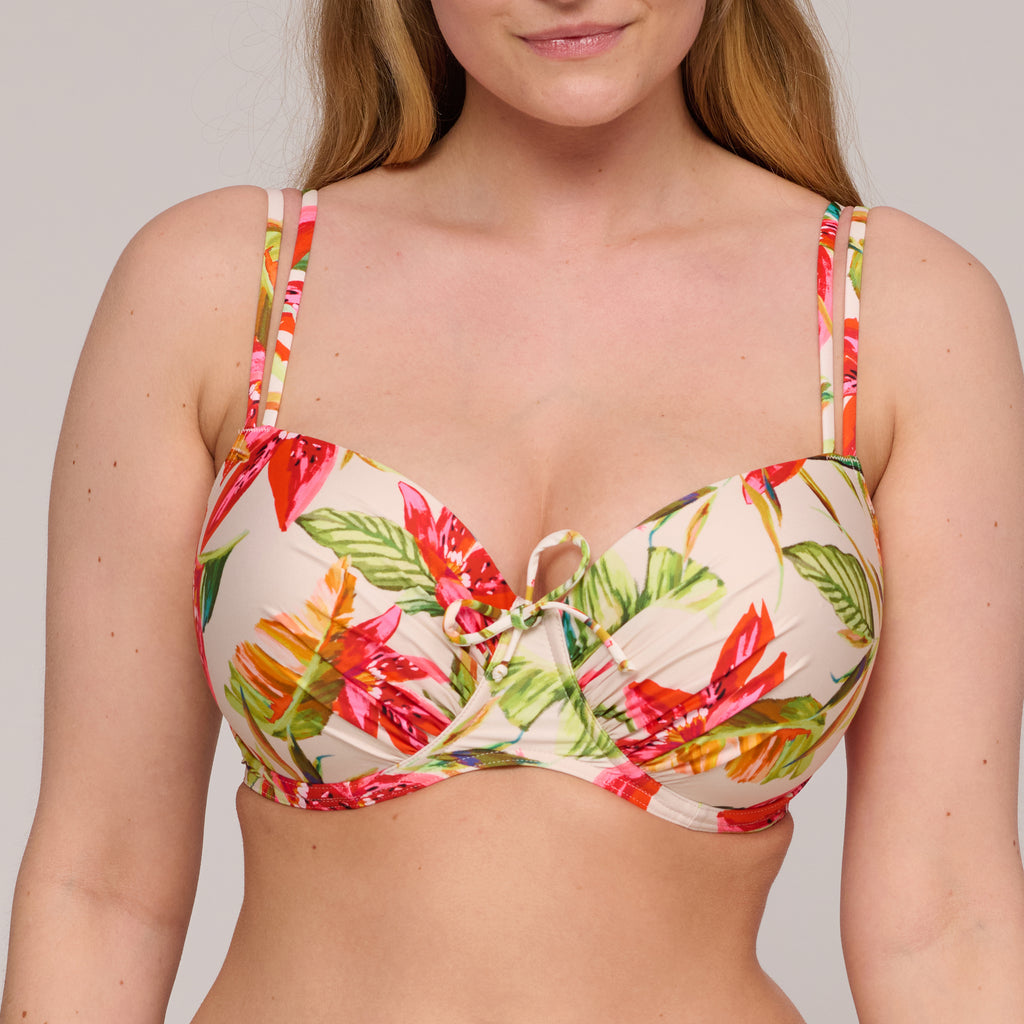 TANZANIA Calm tropics bikini balconet con foam