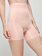 Pantalón con acabados termofusionados y corte láser - Rosa - 1/10028B