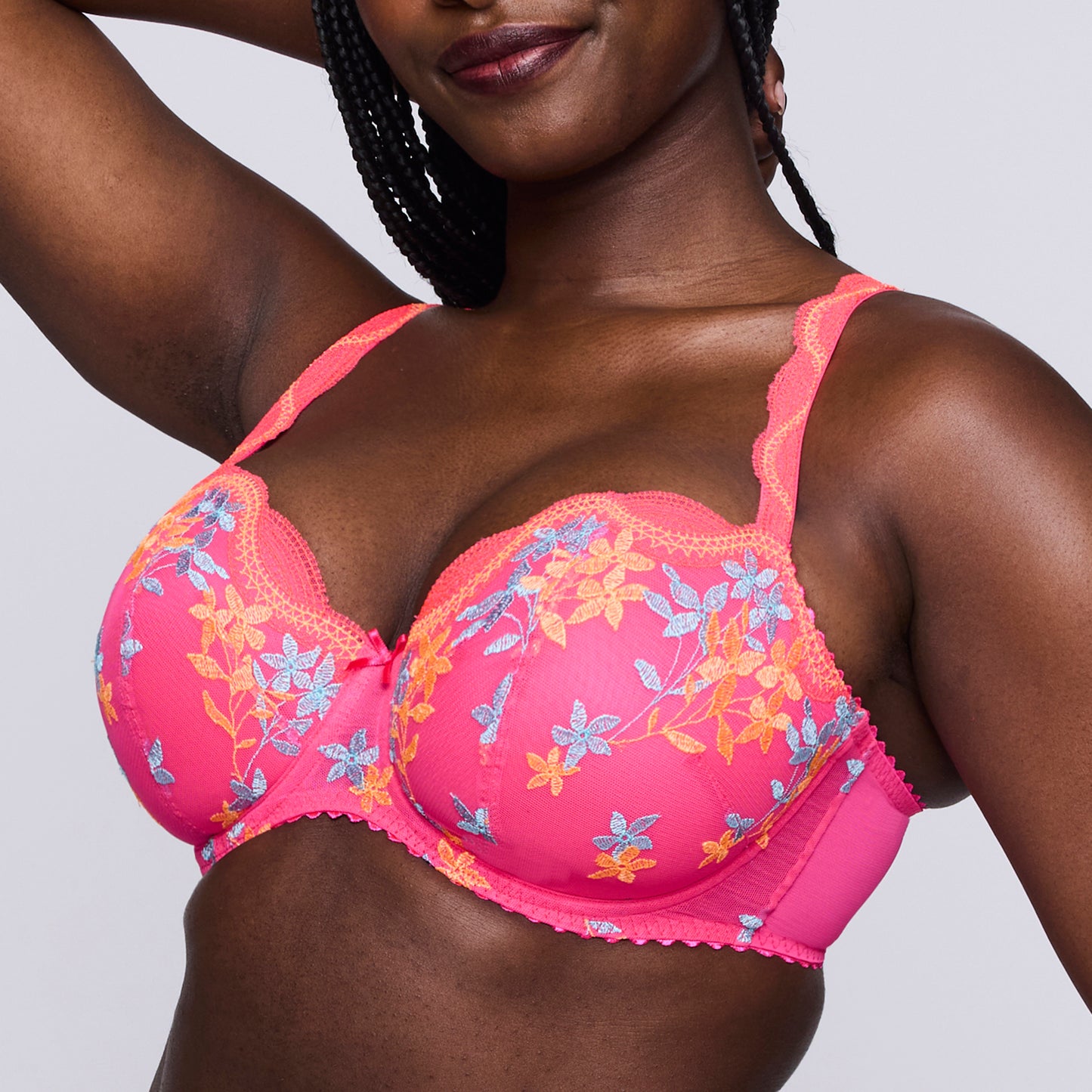 CALA LUNA Blogger Pink sujetador balconet con foam