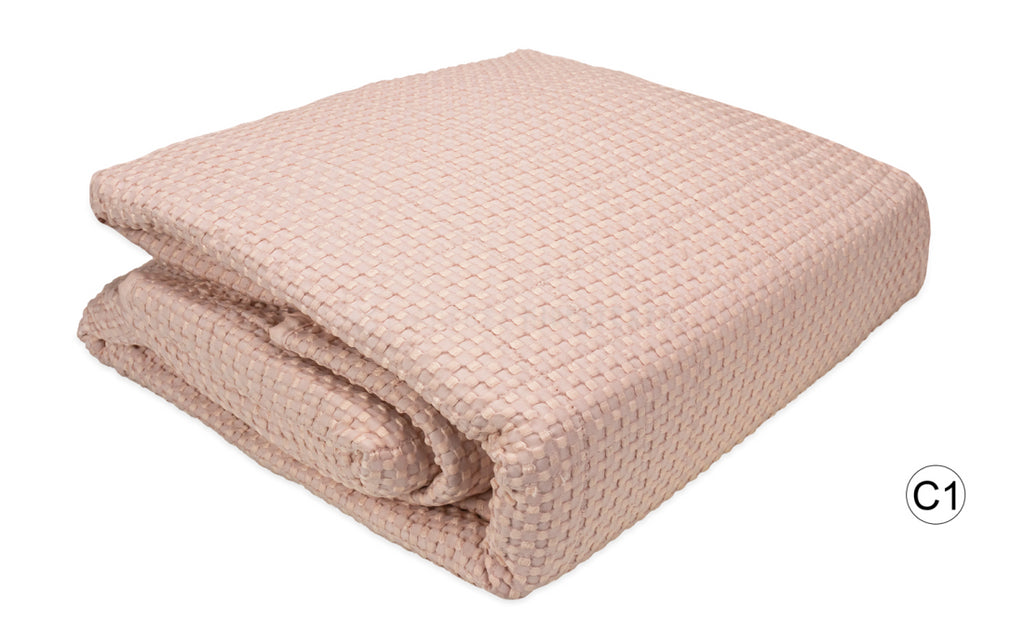 Colcha Bouti Nido de Abeja ABELIE