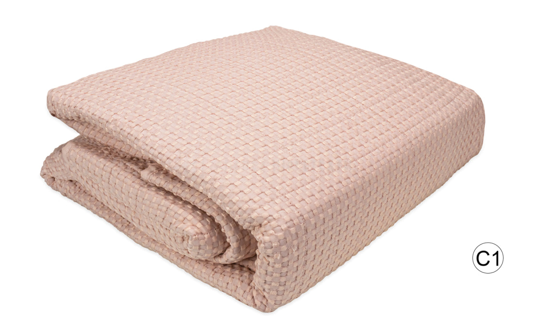 Colcha Bouti Nido de Abeja ABELIE