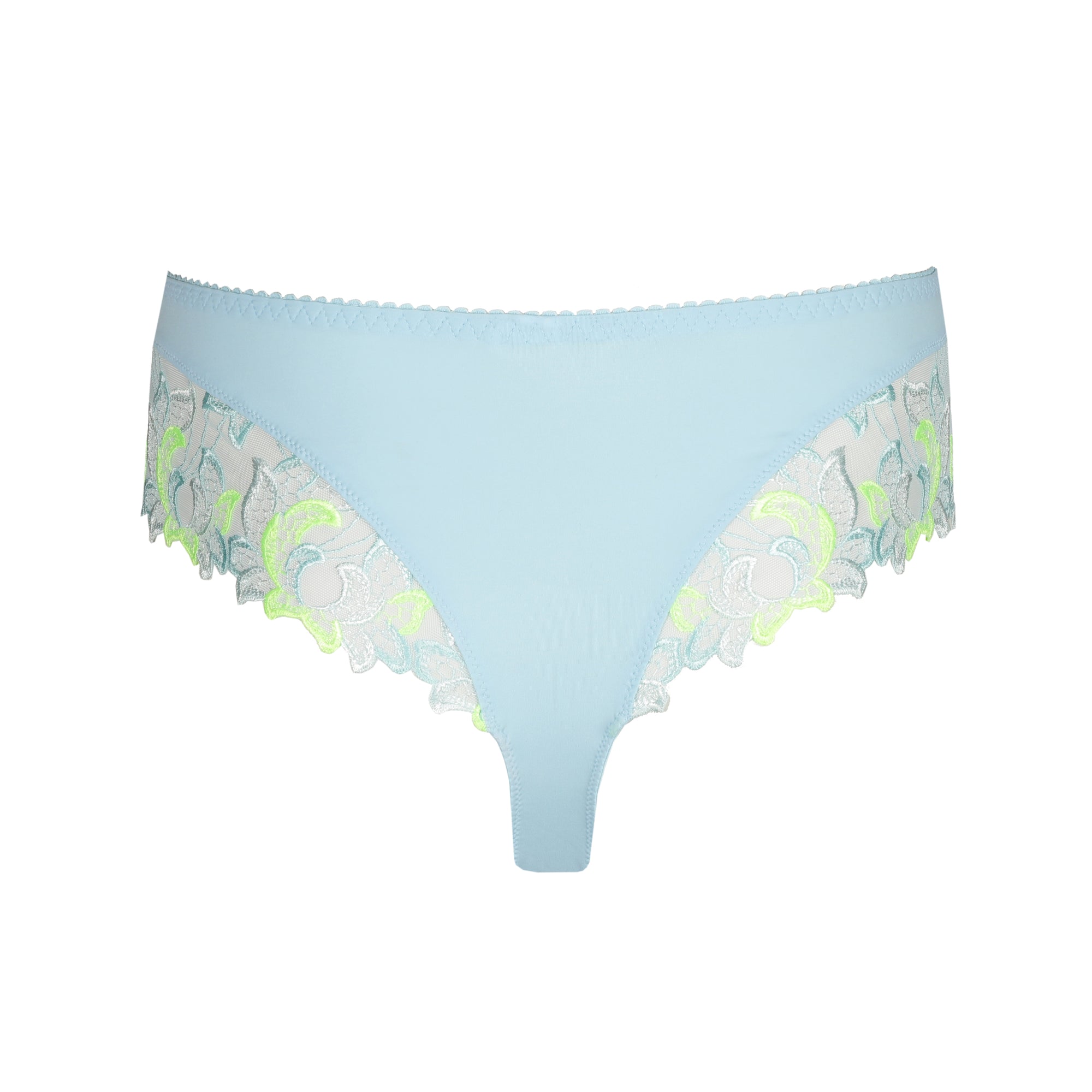 DEAUVILLE Milky Blue tanga de lujo