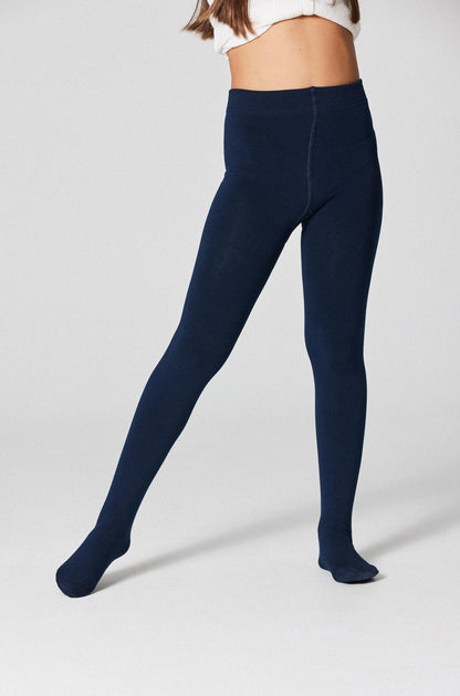 Panty térmico infantil 140 denier - Marino