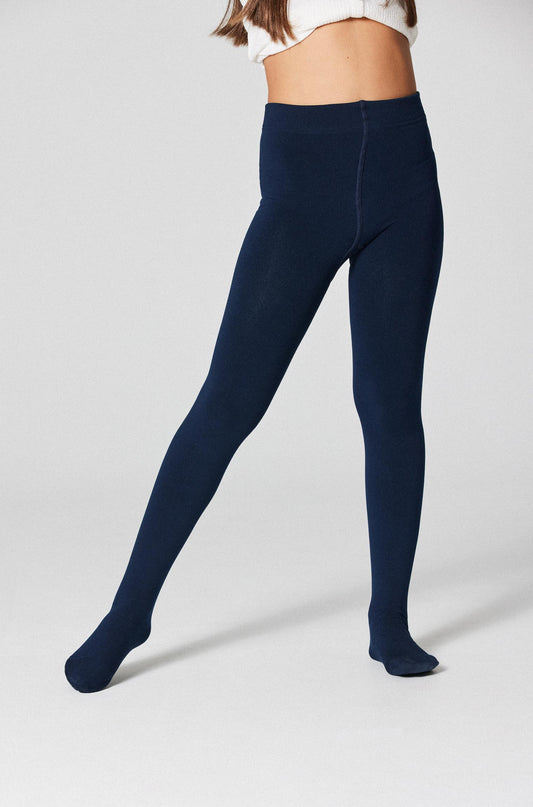 Panty térmico infantil 140 denier - Marino