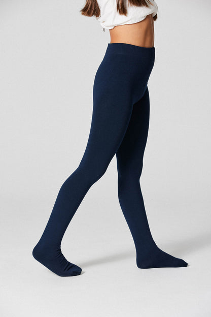 Panty térmico infantil 140 denier - Marino