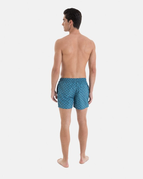 Bañador de Hombre Bermuda Estampado Motos