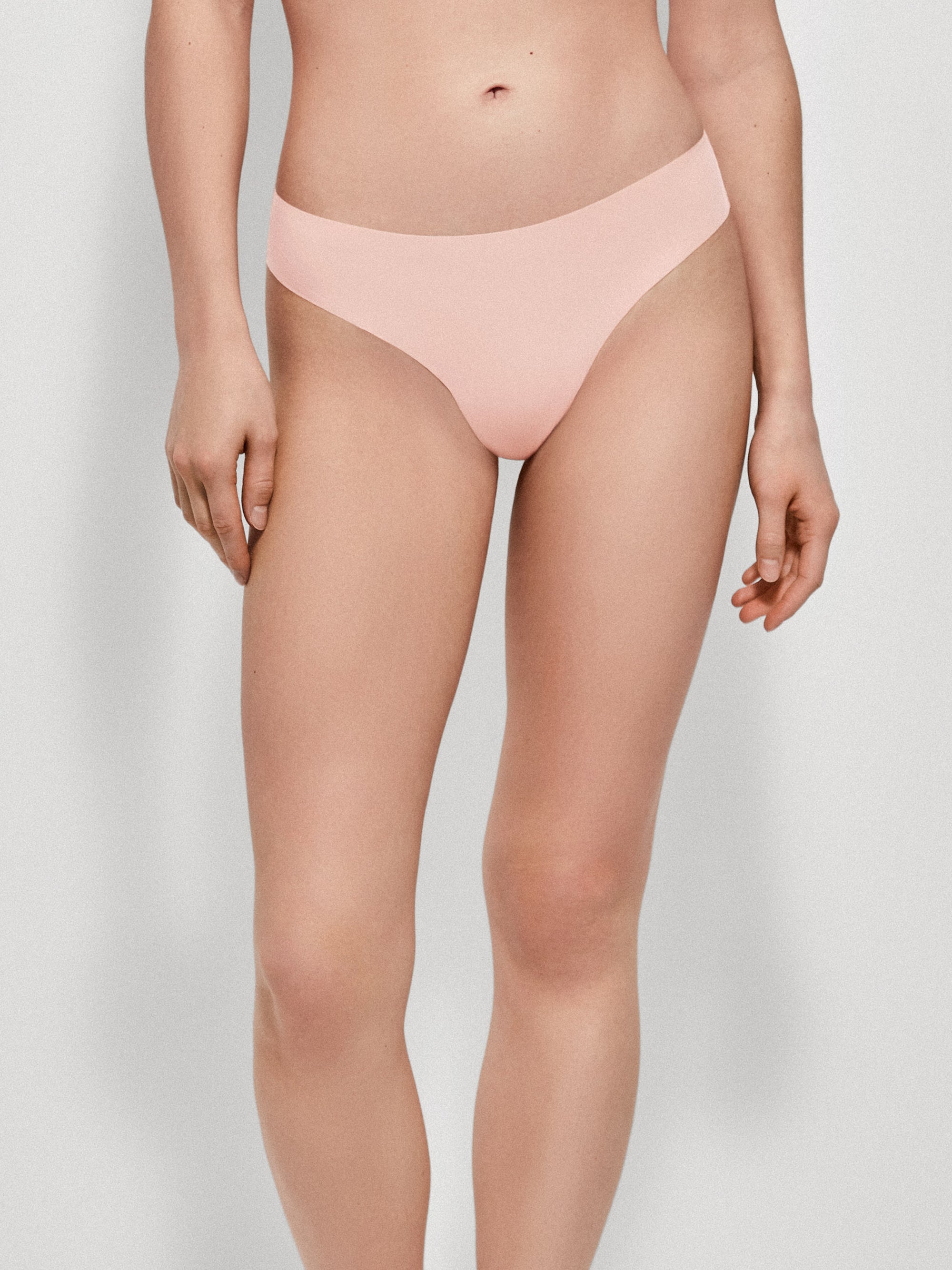 Tanga sin costuras - Rosa - 1/10023B
