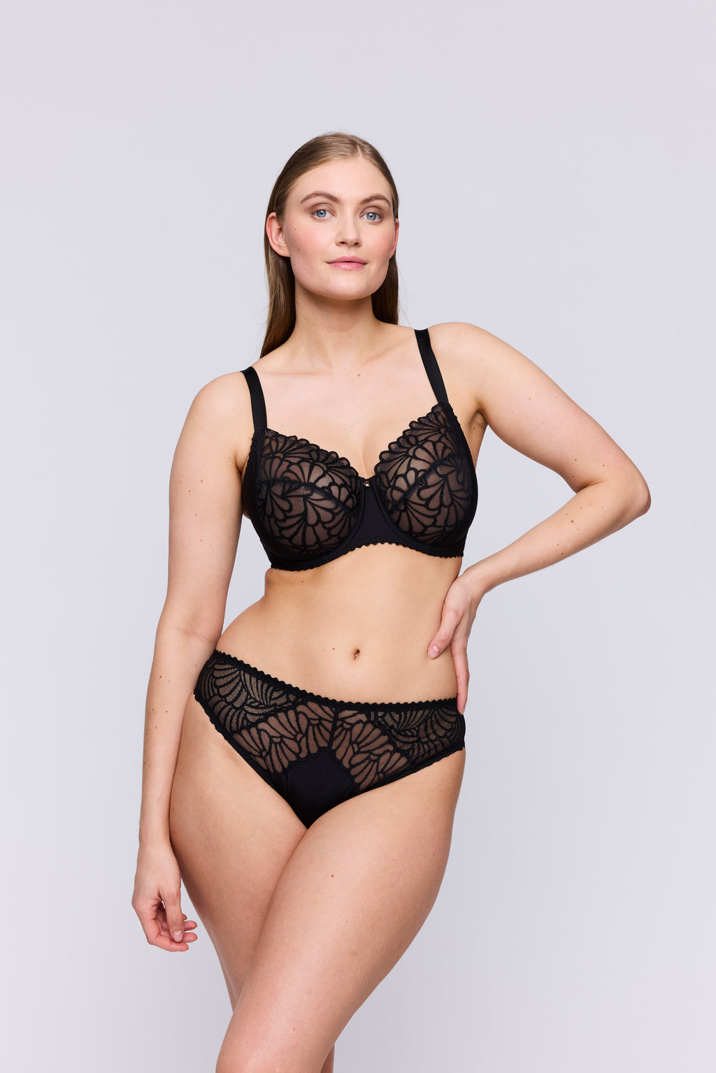 GALLIPOLI negro braga bikini