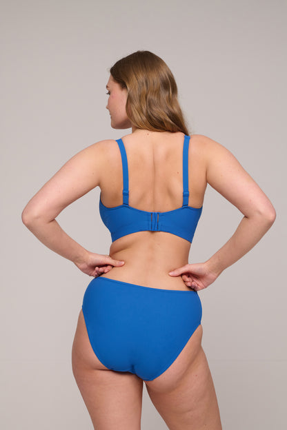 ASWAN Delphinium Cheer Blue bikini triángulo