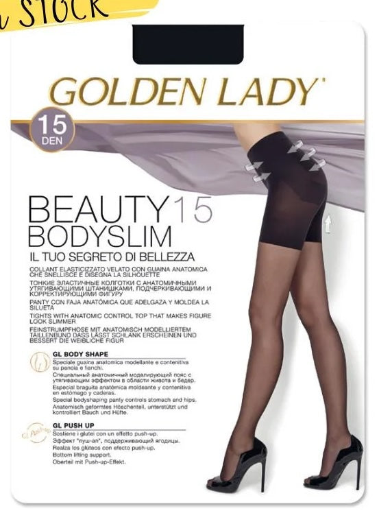 Panty reductor BEAUTY 15 BODYSLIM Golden Lady - 44XAB