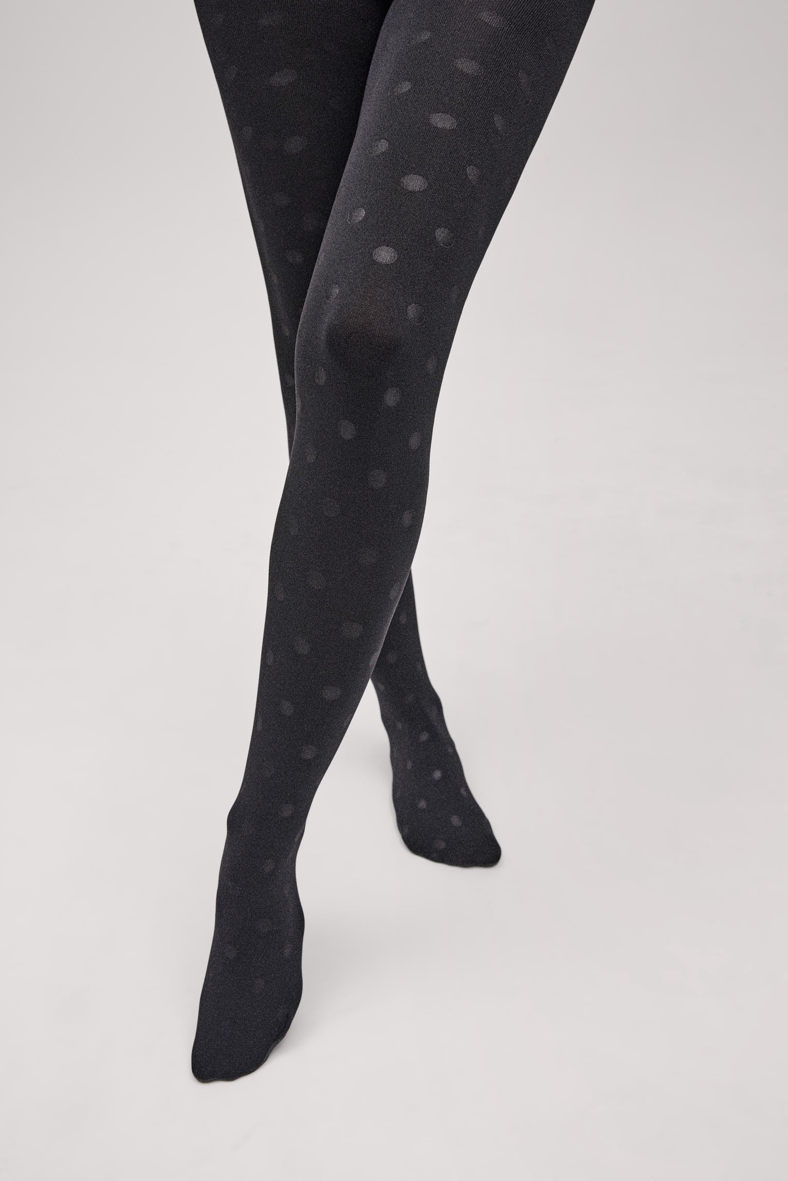 Panty térmico estampado lunares 140 denier